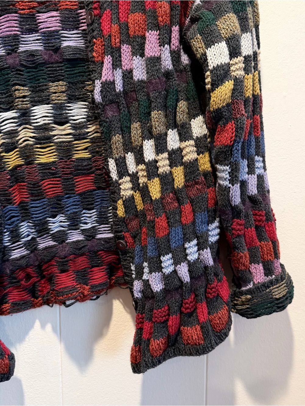 Talbots patchwork knit sweater - Picture 5 of 13